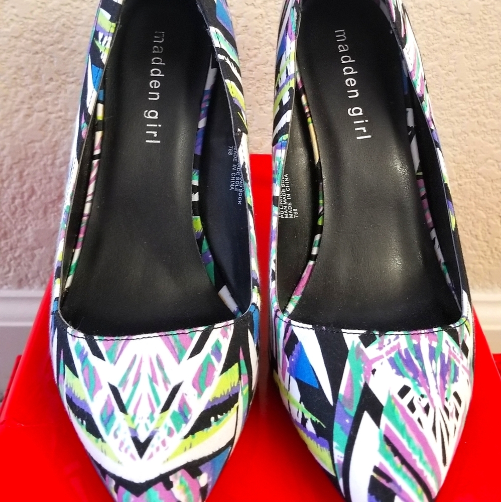 Multicolor Heels - Picture 2 of 3
